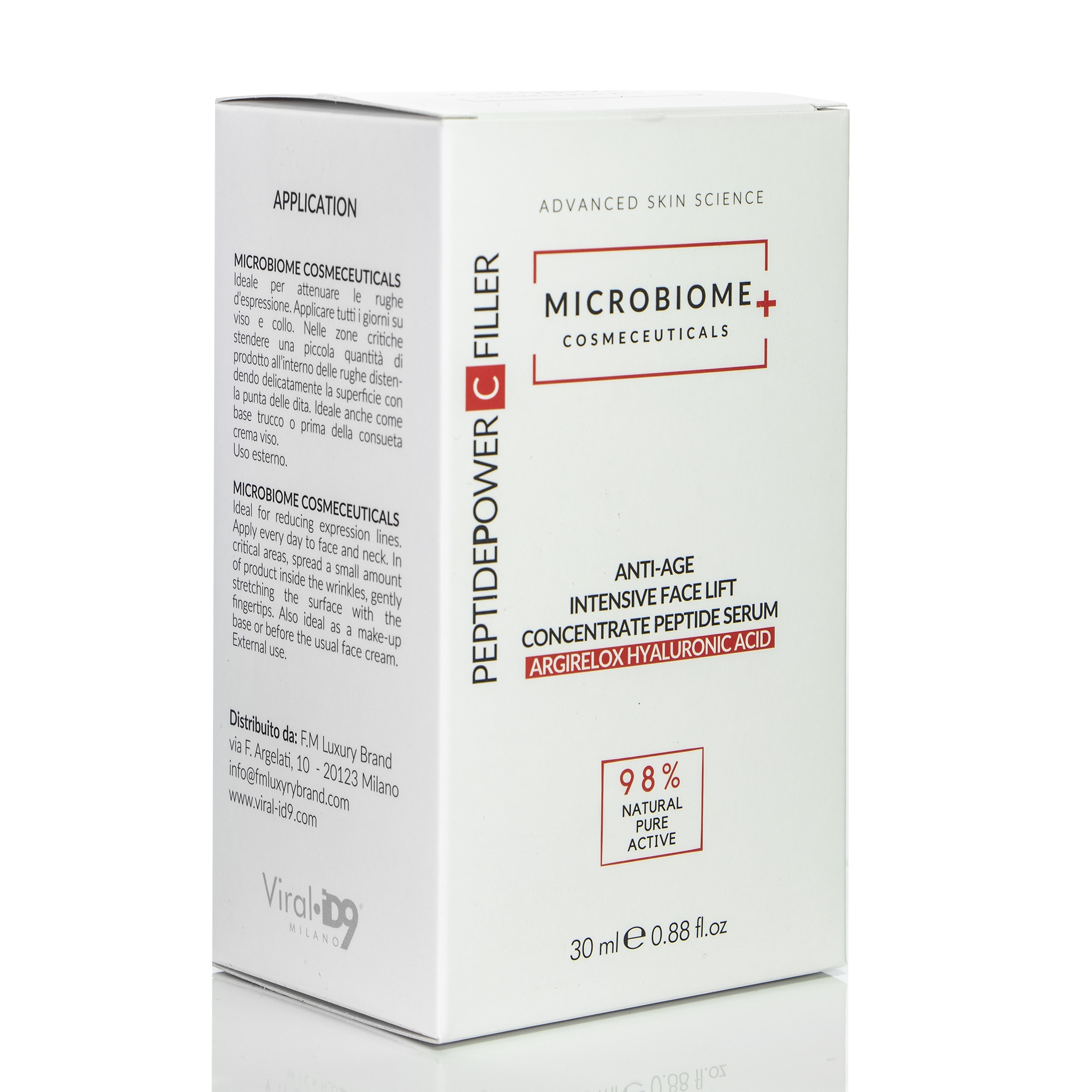 Microbiome Cosmeceuticals Peptidepower C Filler